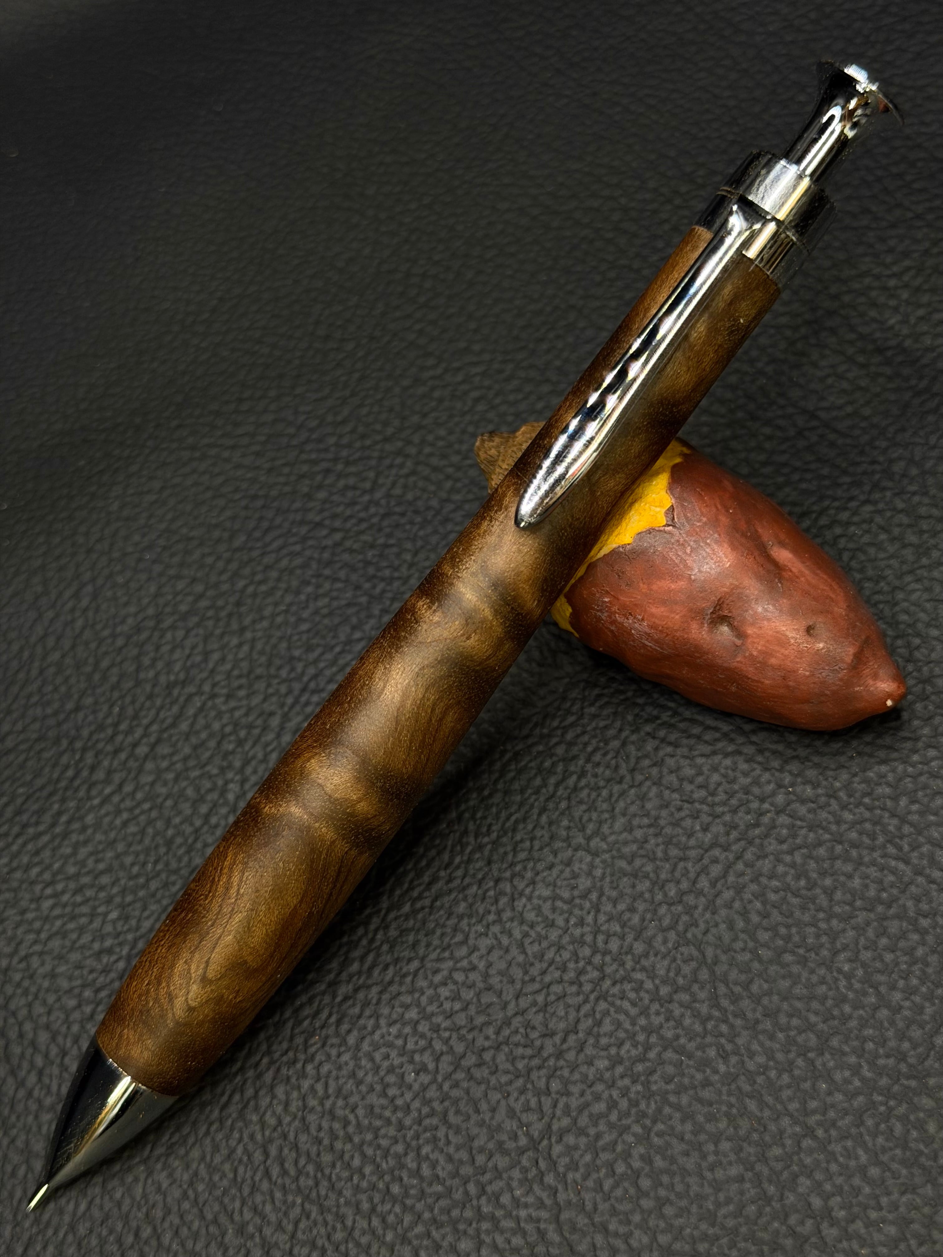 20 黒柿 縮み杢 0.3mmシャープペンシル | こぶた工房