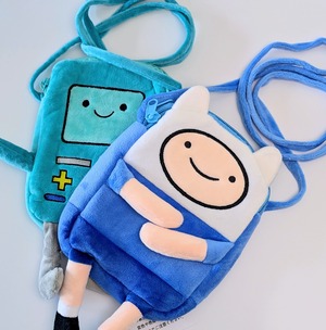 【 Adventure Time ( アドベンチャータイム ) 】 Finn ( フィン マーティンス ) / ミニショルダーポーチ / お財布 / スマホケース〚アメリカン雑貨 アメトイ〛