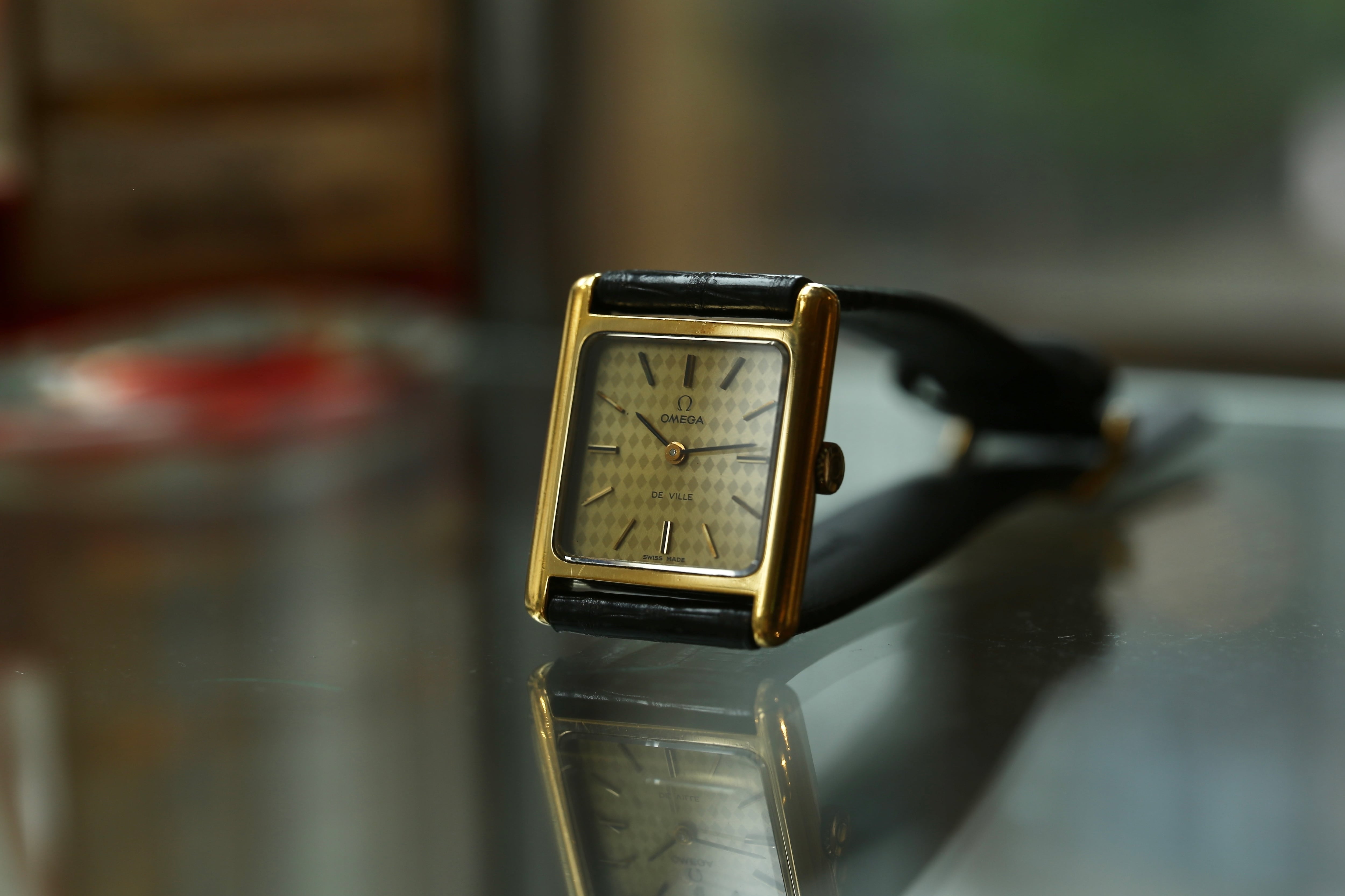 OMEGA】 1969年製 オメガ 『デビル H型レクタンギュラー』 レディース