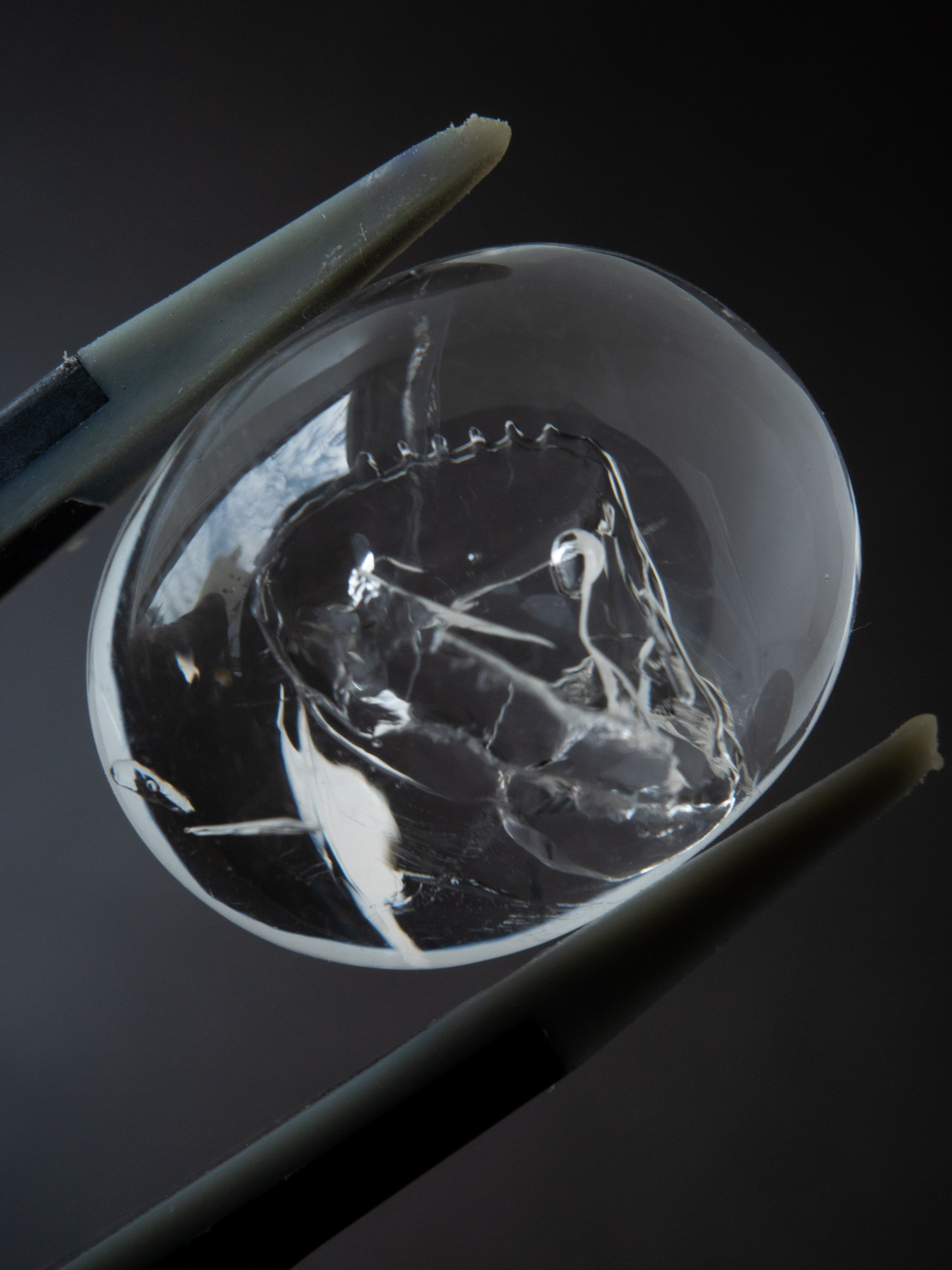 水入り水晶 / エンハイドロクォーツ- a07 | SELSHA