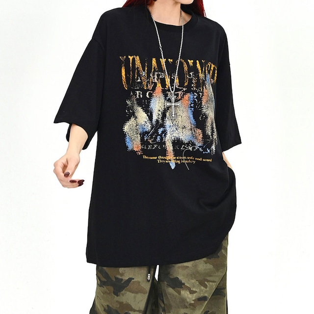 ペイントシーンアートルーズTシャツ
2col R01706