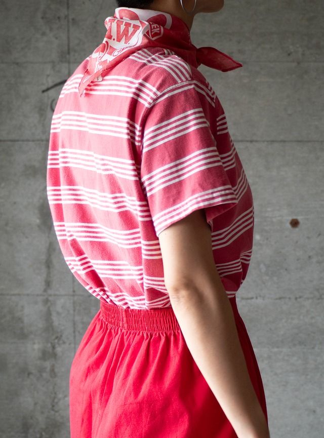 "L.L.BEAN" used Border t-shirt