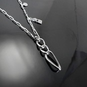 GODSIZE® FIGARO TRINITY [LARGE] 4C #2 NECKLACE / ゴッドサイズ® フィガロトリニティL 4C #2 ネックレス