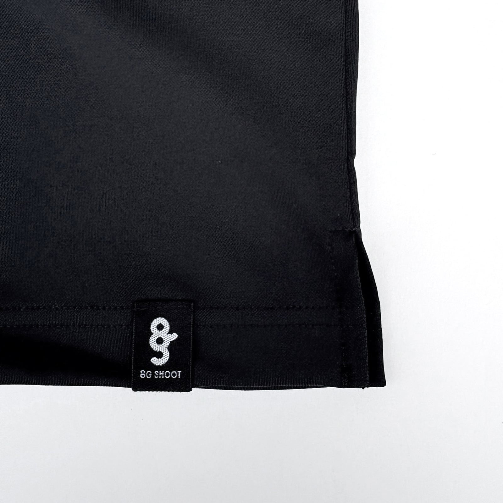 BASEBALL LOGOPRINT MOCK NECK SHIRT - BLACK - | 8G SHOOT WEBSTORE