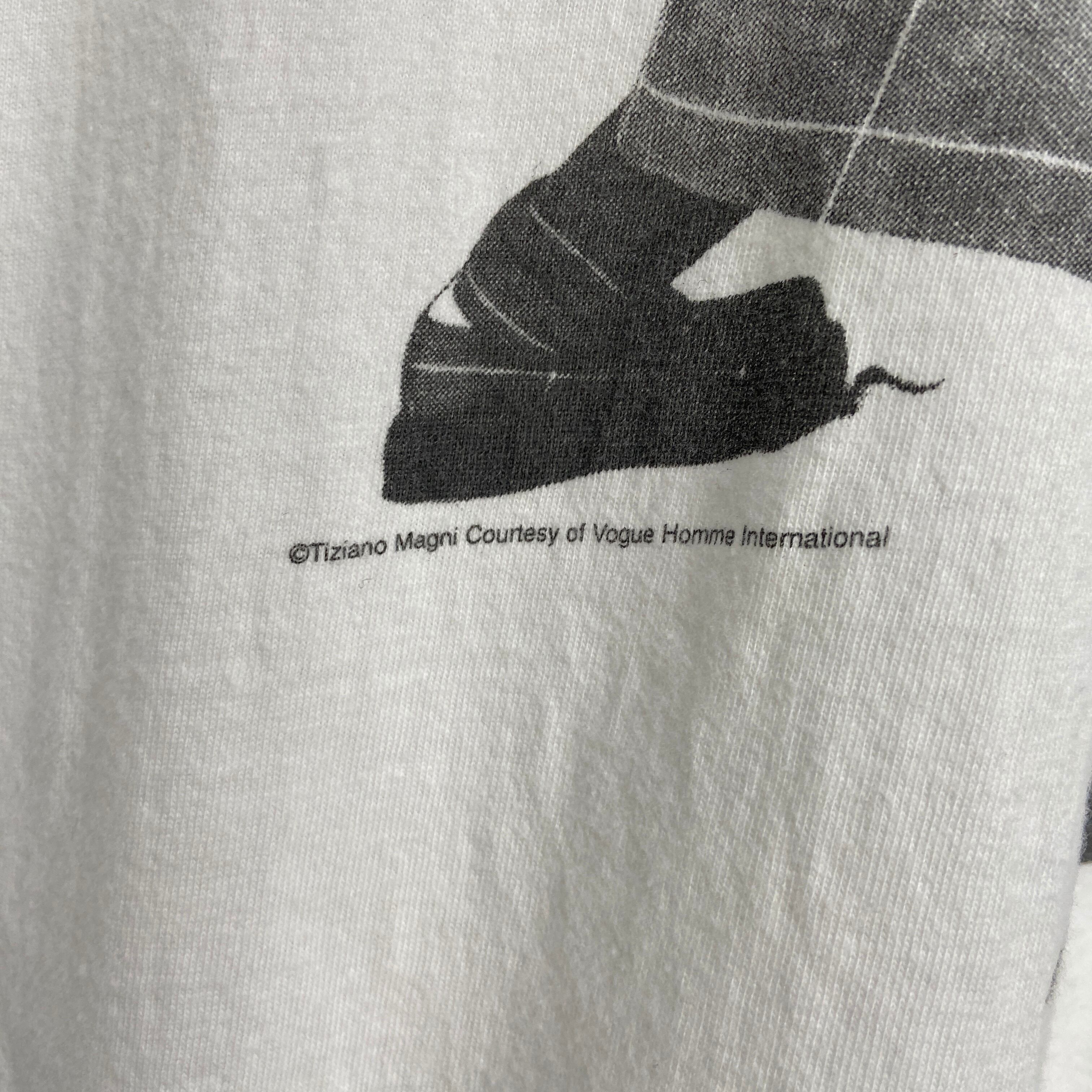90s VOGUE×KD LANG フォトプリントTシャツ ヘインズ XL | 古着屋 Uan