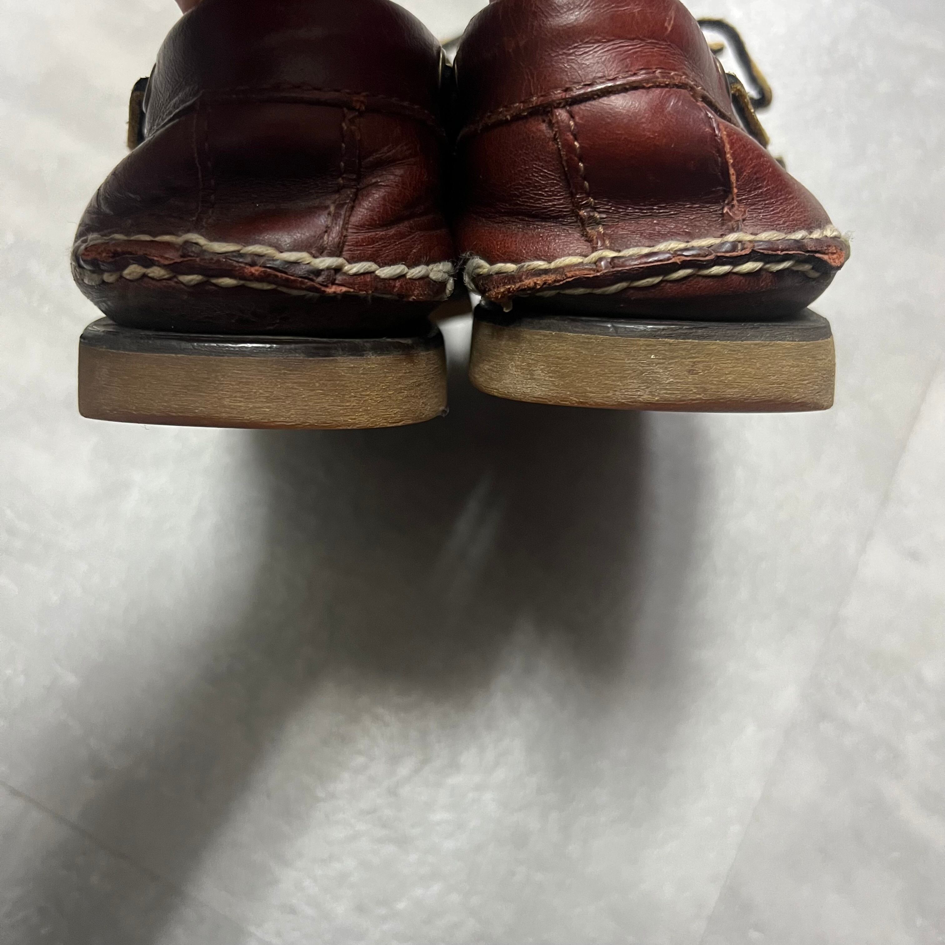 Timberlandティンバーランドレザーローファー革靴27cm茶色ブラウン
