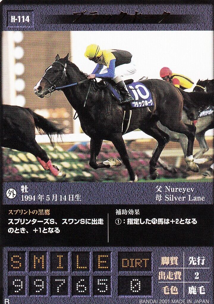 メジロマックイーン「馬王 カードゲーム」H-146 | Pay ID