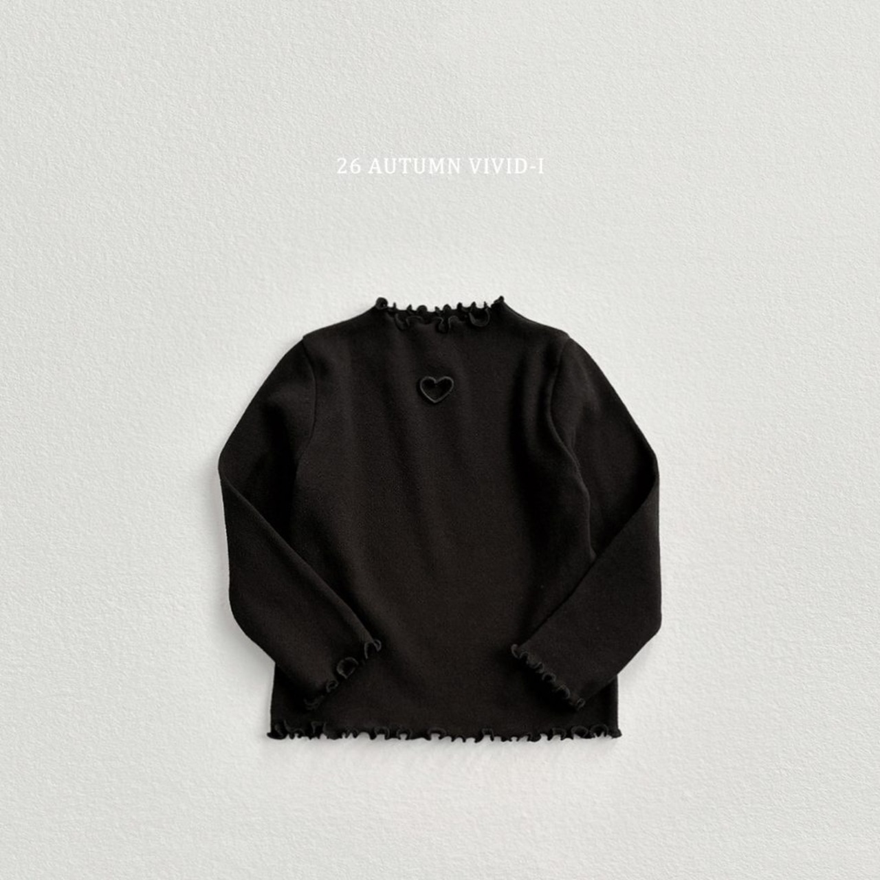 【取寄/韓国直送】VIVID-I ハートアイレットTシャツ|秋服|韓国子供服|26/AT