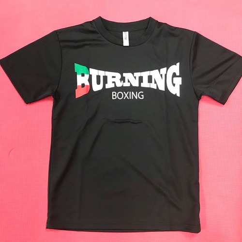 メキシコカラー BURNING Tシャツ  ブラック