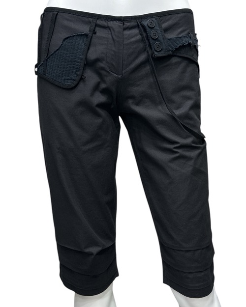 SS2002 HUSSEIN CHALAYAN CROPPED TROUSERS