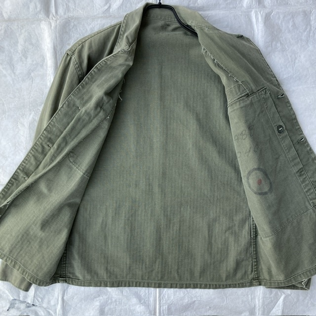 USMC P53 HBT ジャケット 50s ミリタリー 画像5