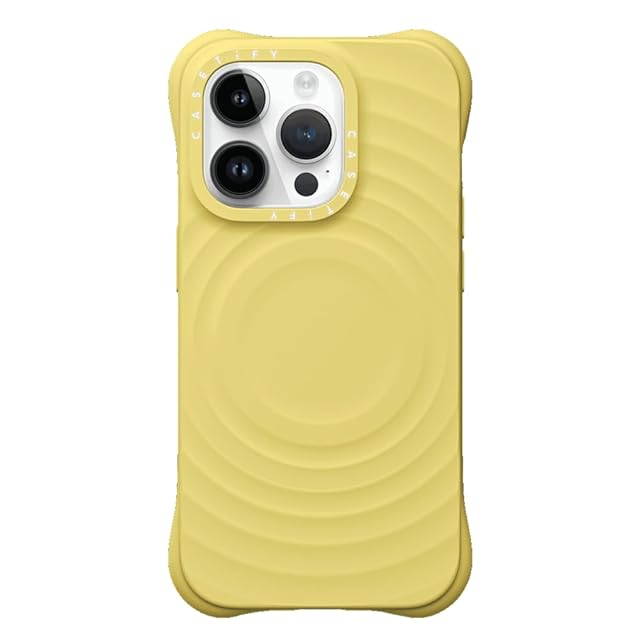 CASETiFY ウェーブ シリコン iPhone 14 Pro Max ケース [波型シリコン
