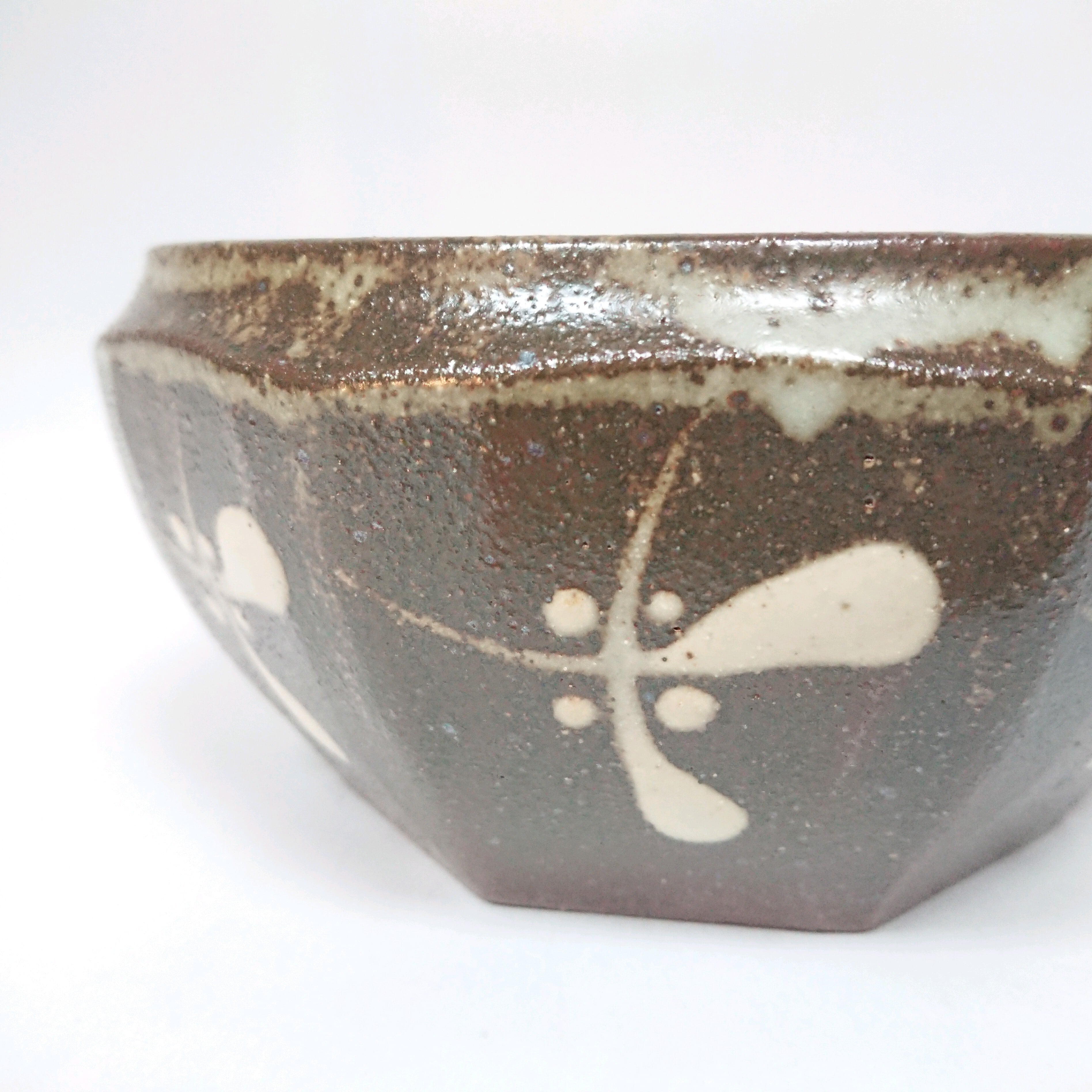 益子焼 神谷正一作 面取半梅文鉢 未使用品 | coshiki