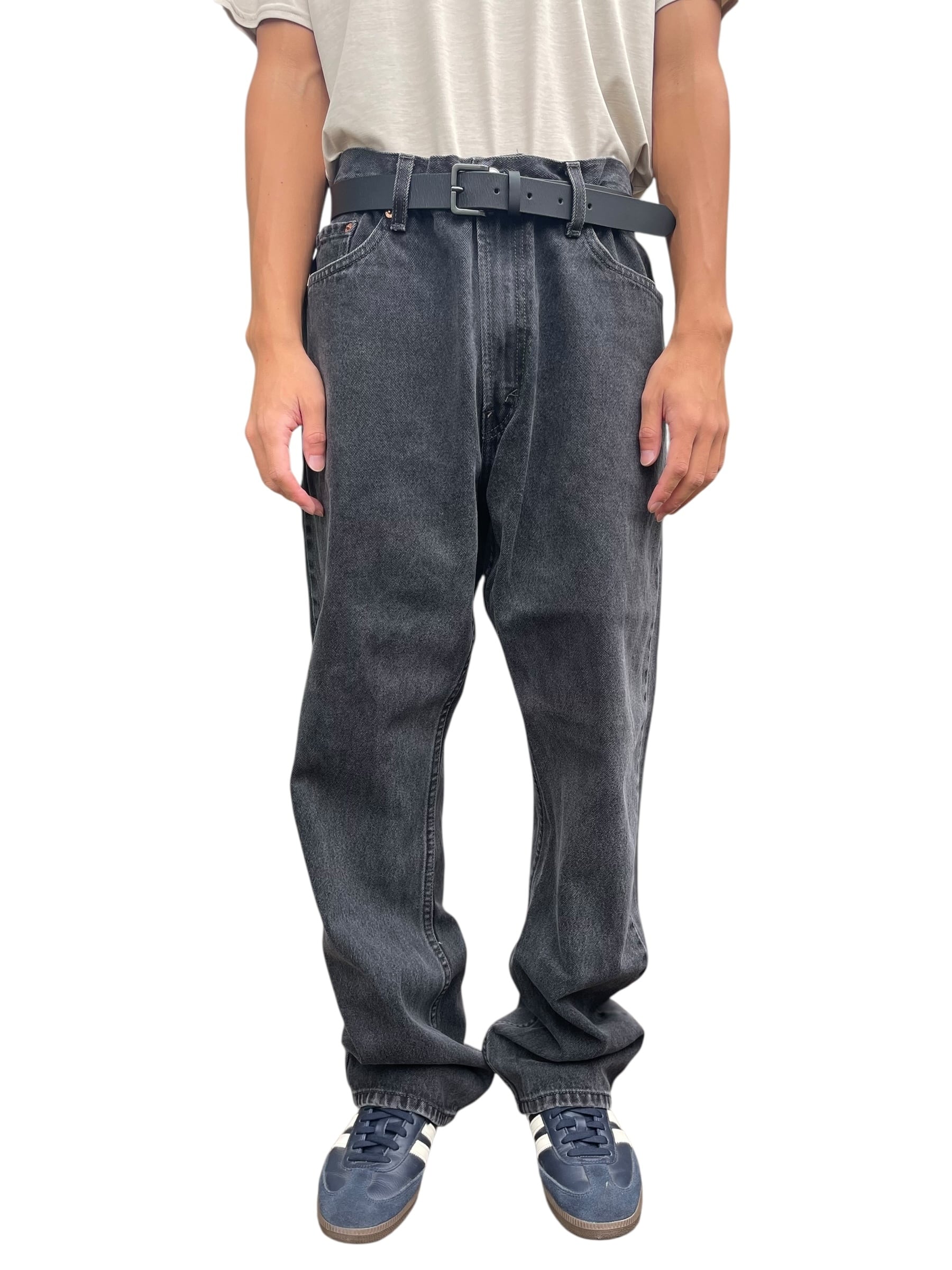 00s Levi's 505 リーバイス ブラックデニムパンツ ジーンズ レソト製