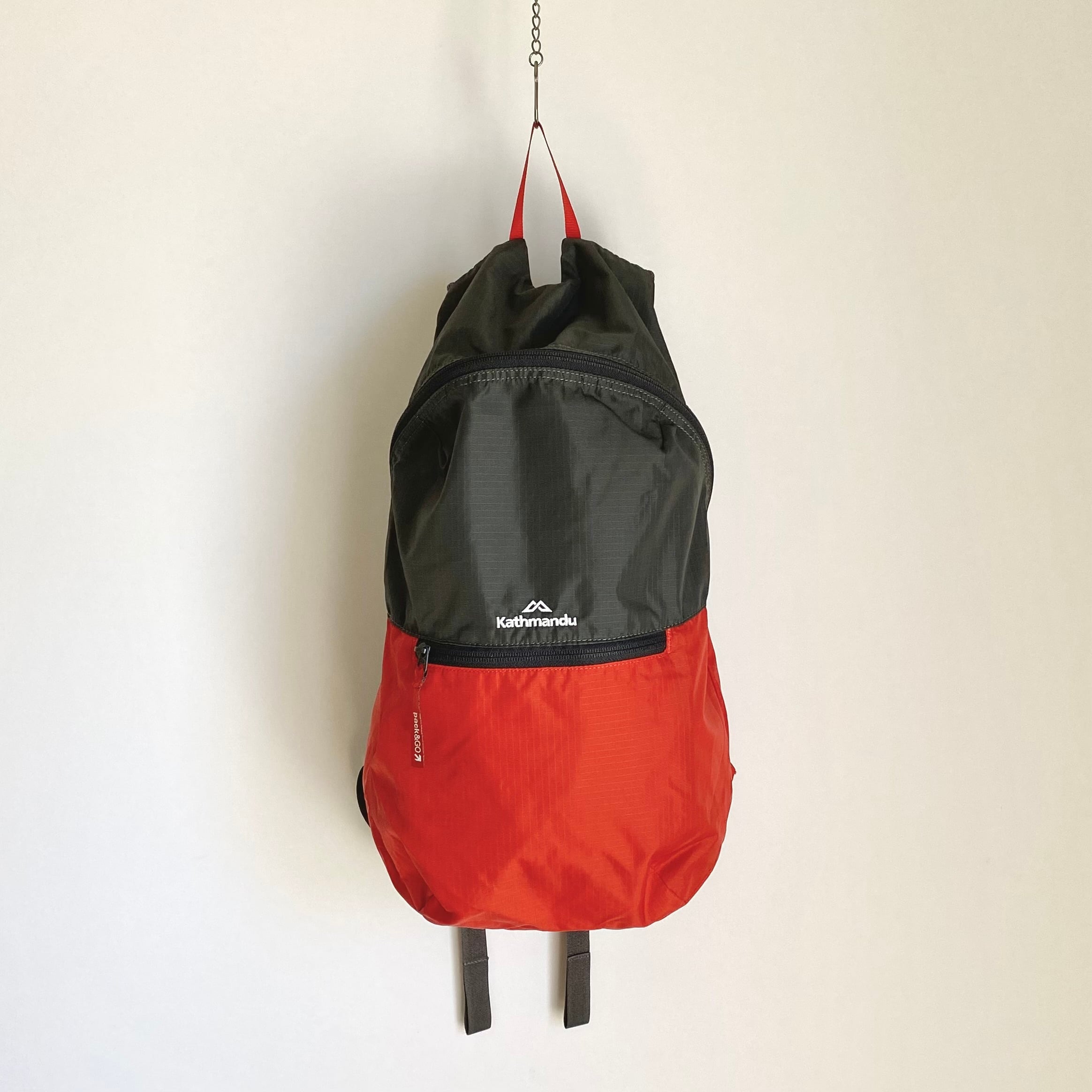 Used USA Kathmandu bicolor backpack レトロ アメリカ ユーズド