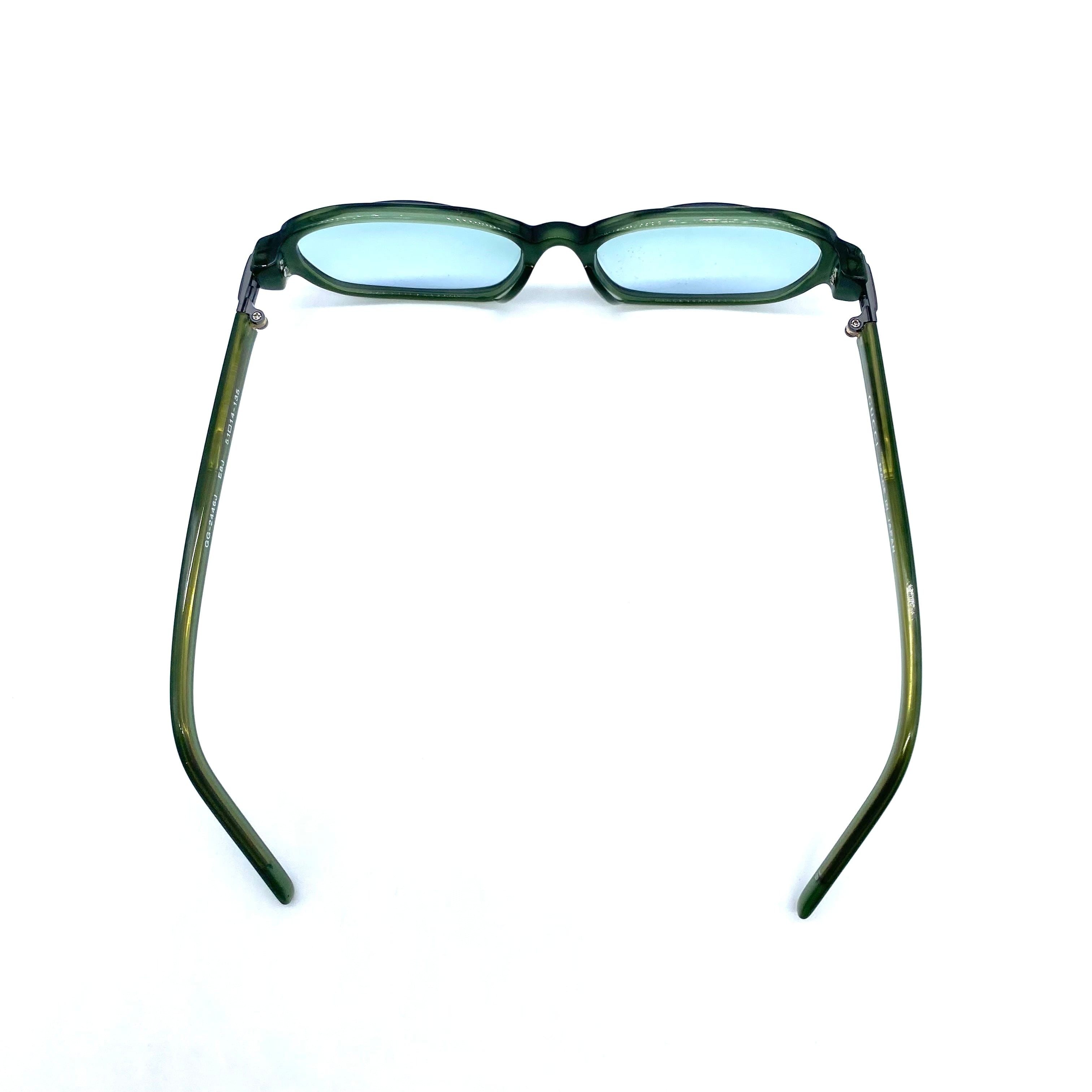 Gucci Eyewear Sunglass Green GG-2446J / グッチ 眼鏡 サングラス 
