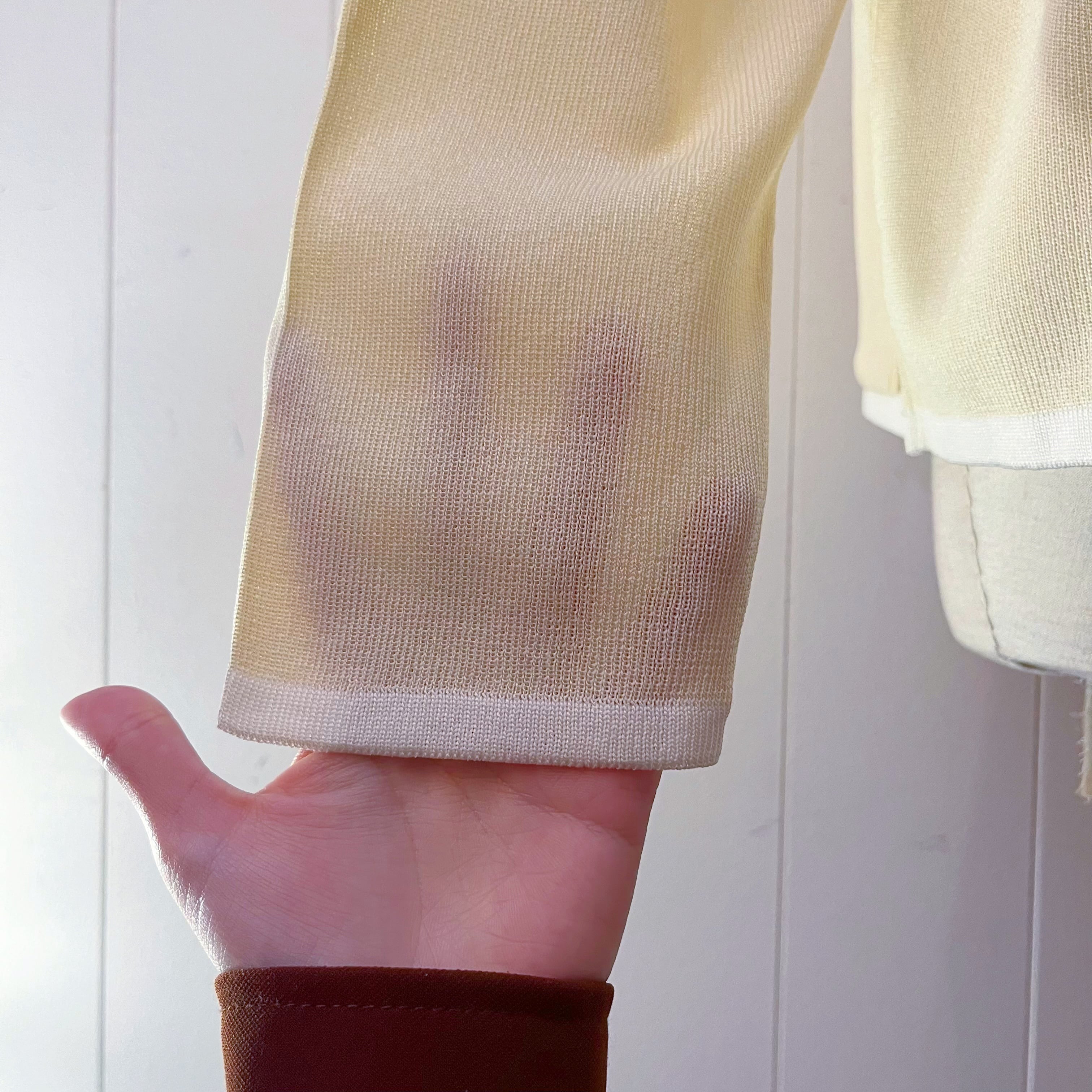 mini dog & house & treb ensemble knit