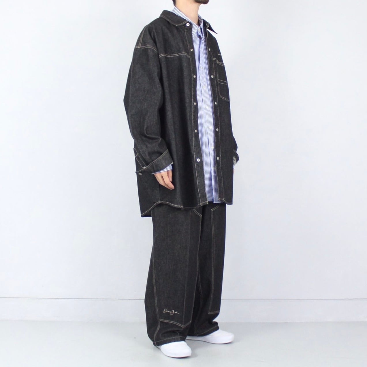 SEAN JOHN オーバーサイズ デニム セットアップ 【FF-4119】 | cv SEAN JOHN オーバーサイズ デニム セットアップ 【FF-4119】 | cv