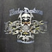 00s Harley-Davidson メタル トライバル アメリカ バイカー ノースリーブ T-Shirt ヴィンテージ ハーレー カーキ XL フェード タンクトップ