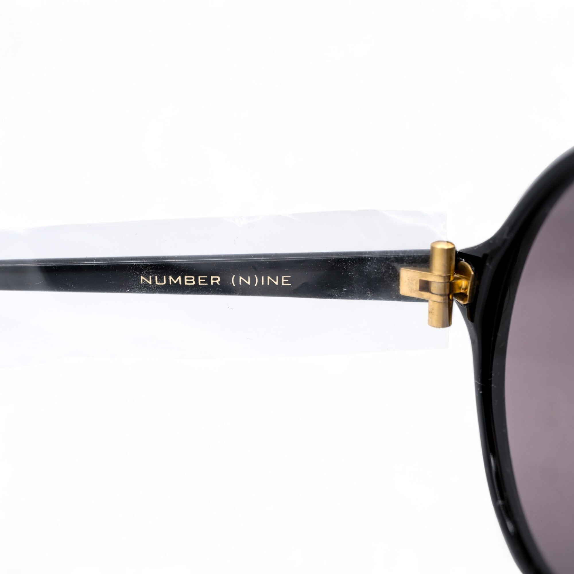 Number(n)ine ナンバーナイン ラウンド サングラス 丸形 ブラック 新古