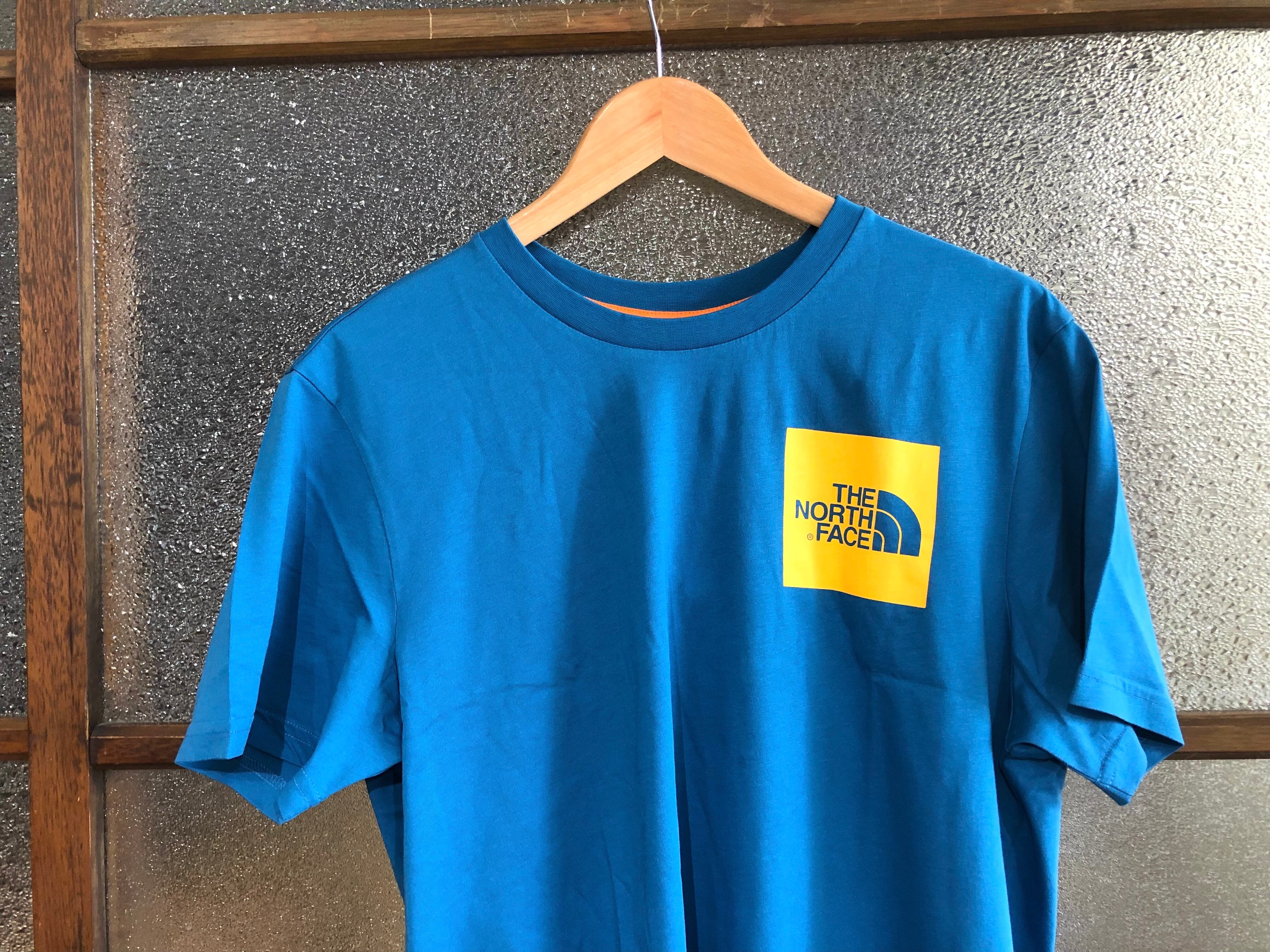 THE NORTH FACE FINE TEE (SAXONY BLUE/CITRUS YELLOW) | "JACK OF ALL TRADES"  万屋 MARU