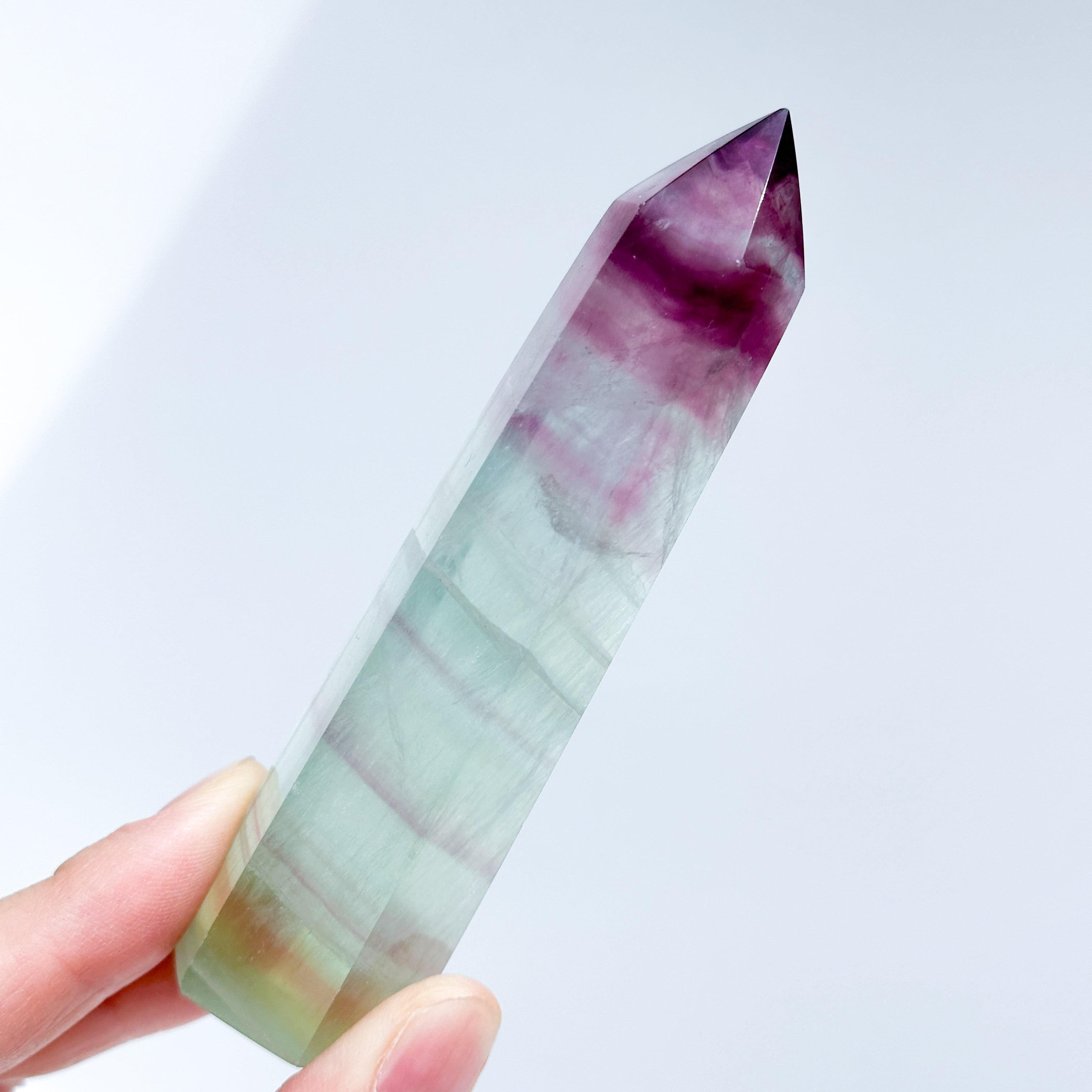 レインボーフローライト タワー23◇ Rainbow Fluorite ◇天然石・鉱物