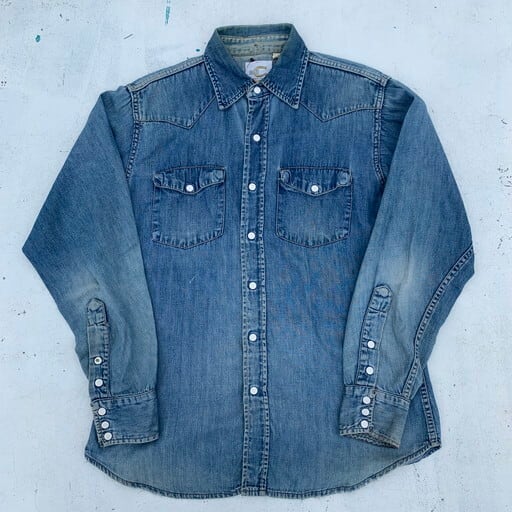 希少　70’s vintage chambray shirt cowboy