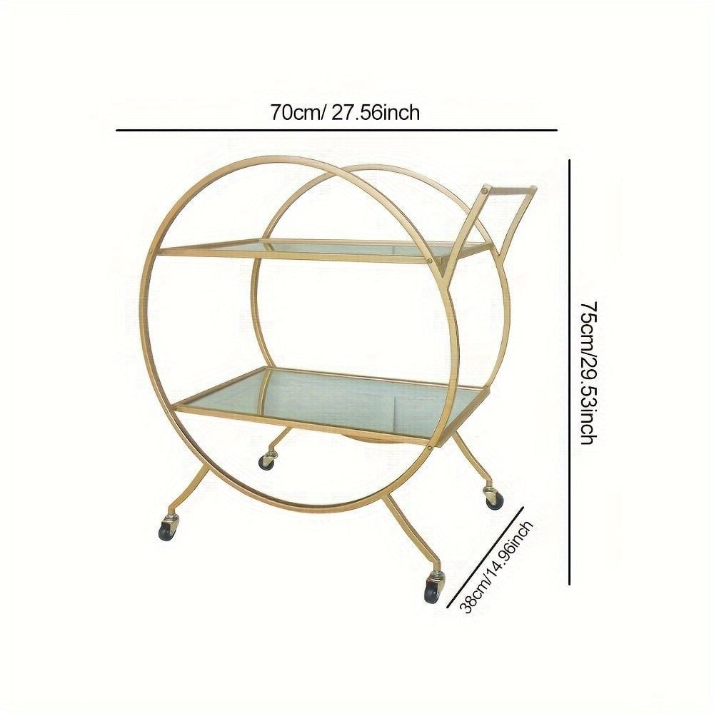 バーカート、ゴールド、サービングカートキッチン、ダイニングルーム