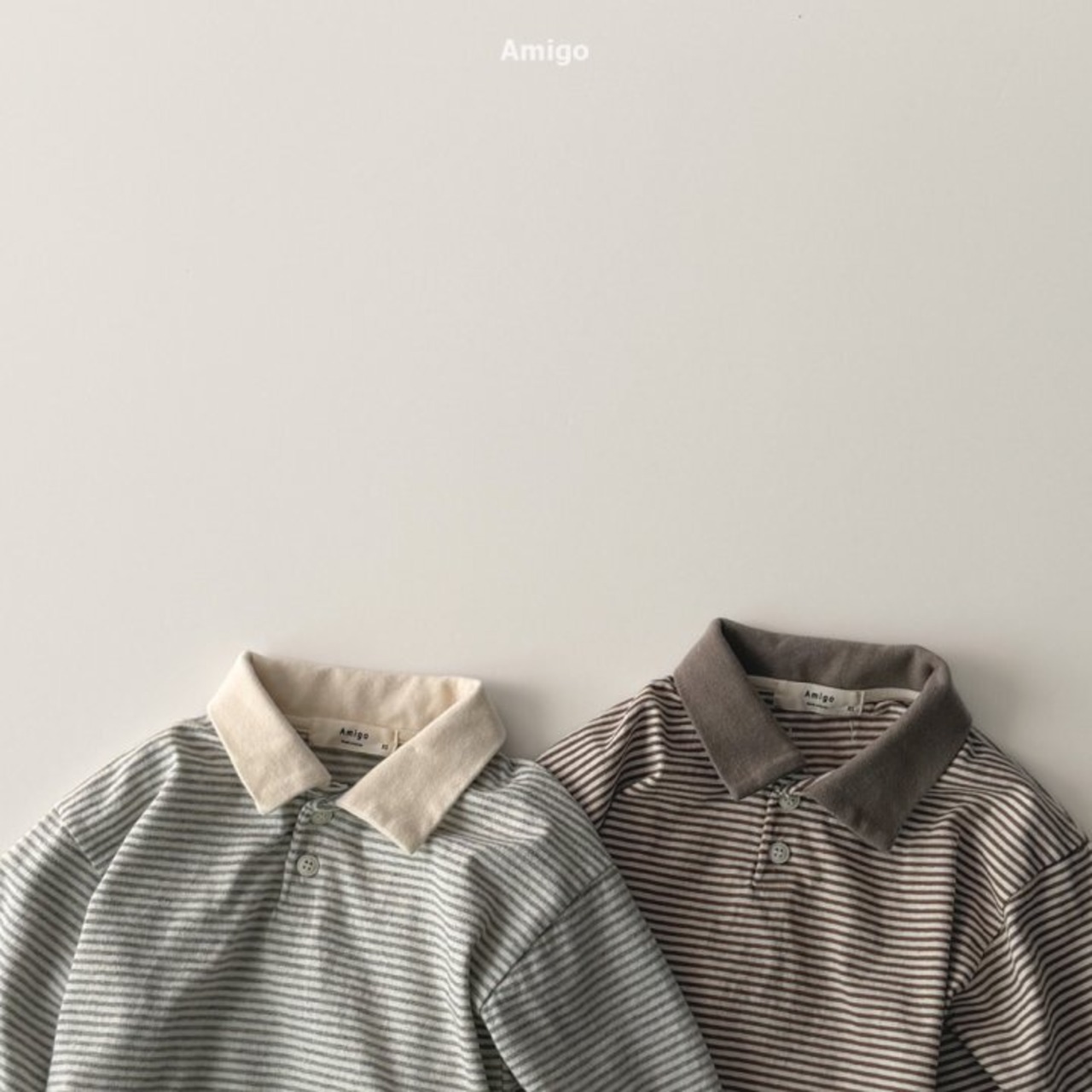 Amigo 26/SS カルト襟付きカットソー