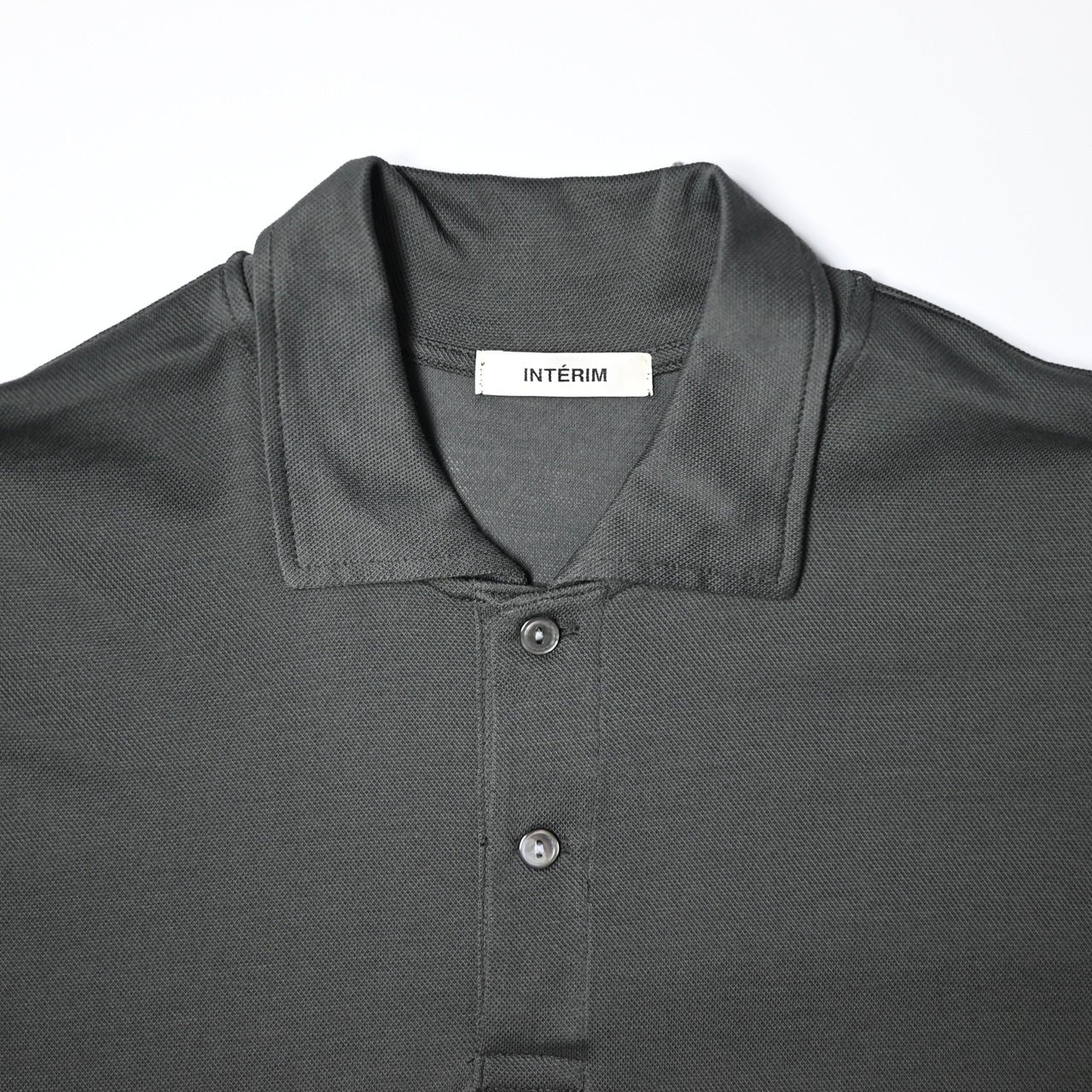 INTERIM / HIGH GAUGE SEA ISLAND PIQUE　HYPER BIG POLO SHIRT