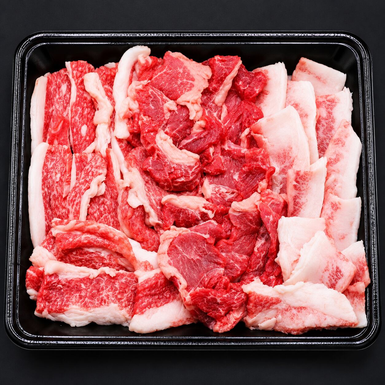 飛騨牛赤身/霜降りMIX 切落し焼肉(モモ/カタ/バラ)500g