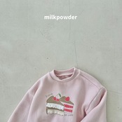 ミルクパウダー / milkpowder / スウィーティートレーナー / 韓国子供服 / キッズ / 26winter〖取寄〗*XS~JS*
