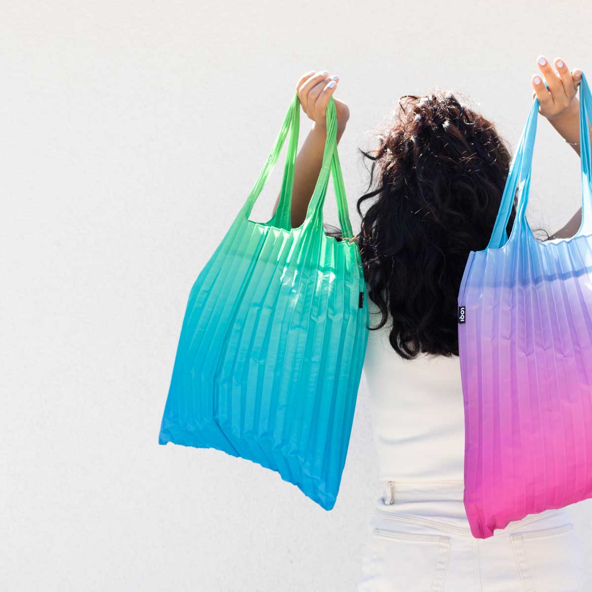 プリーツバッグ 撥水加工 LOQI Pleated Bag ローキー プリーティッド