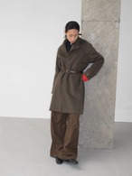 Yausye Wool Blend A-line Coat