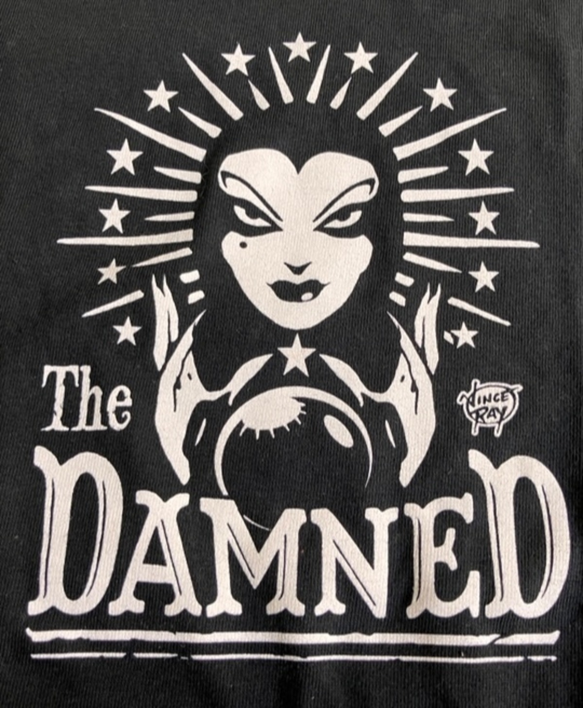 THE DAMNED ダムドTシャツ vince rayデザイン パンク ロウブロー | LONERS