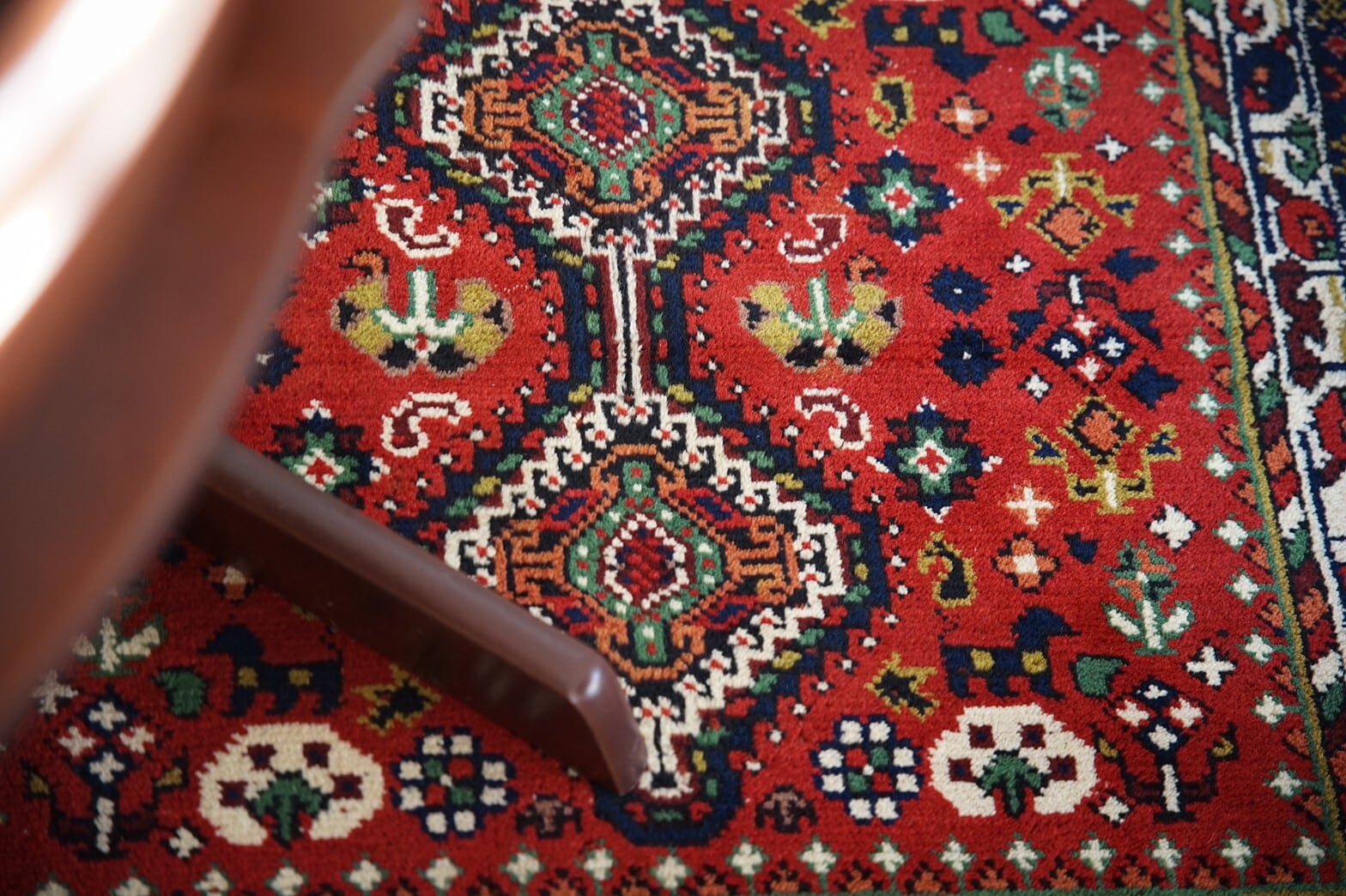 086 - Vintage qashqai rug