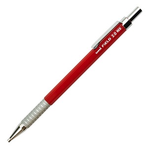 【努力特価】三菱鉛筆 シャーペン フィールド 2 建築用 赤芯 M207001P.15