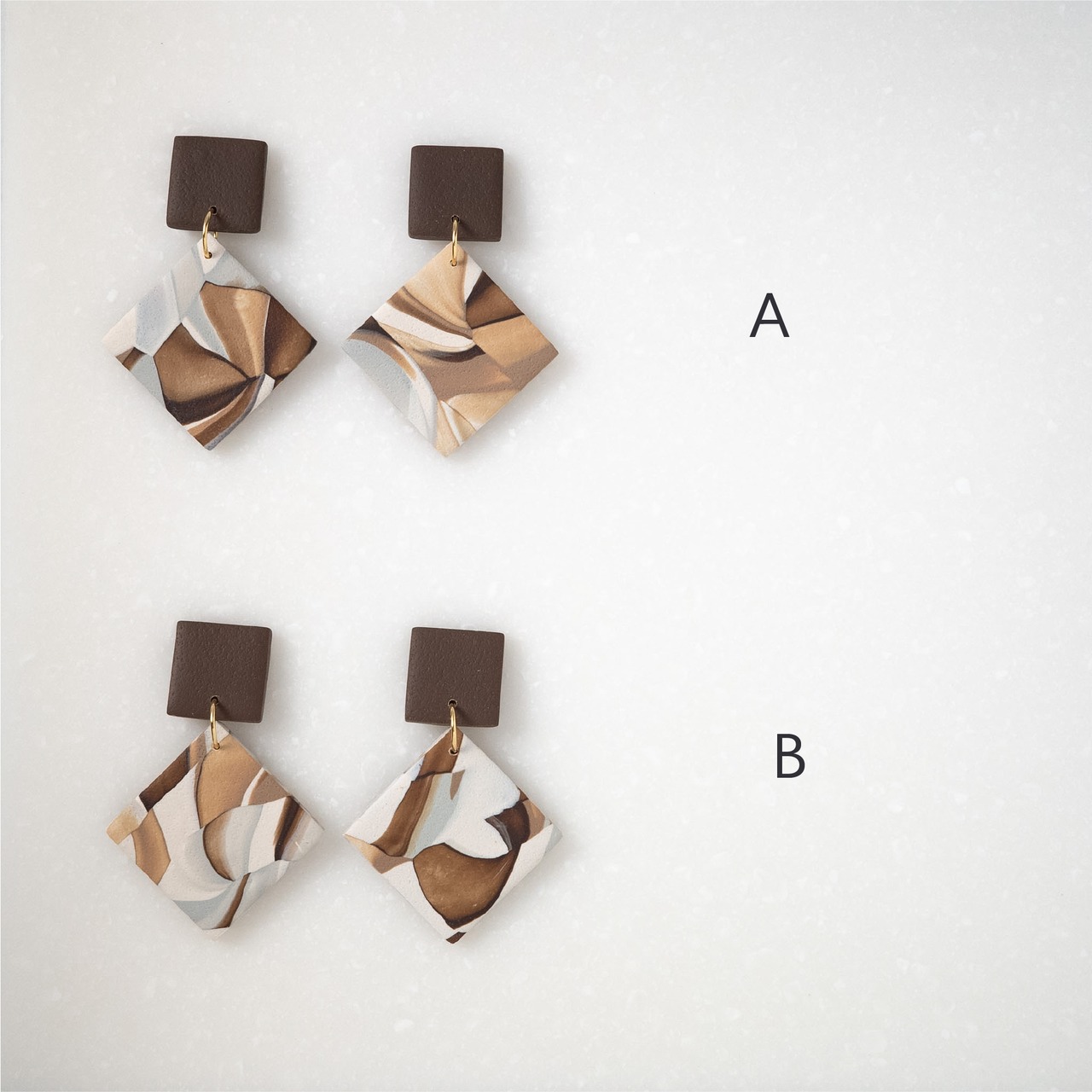 Matte : Brown square