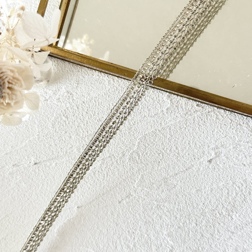 ブレード Lタイプ [ライトゴールド] 9050 | インド刺繍リボン専門店