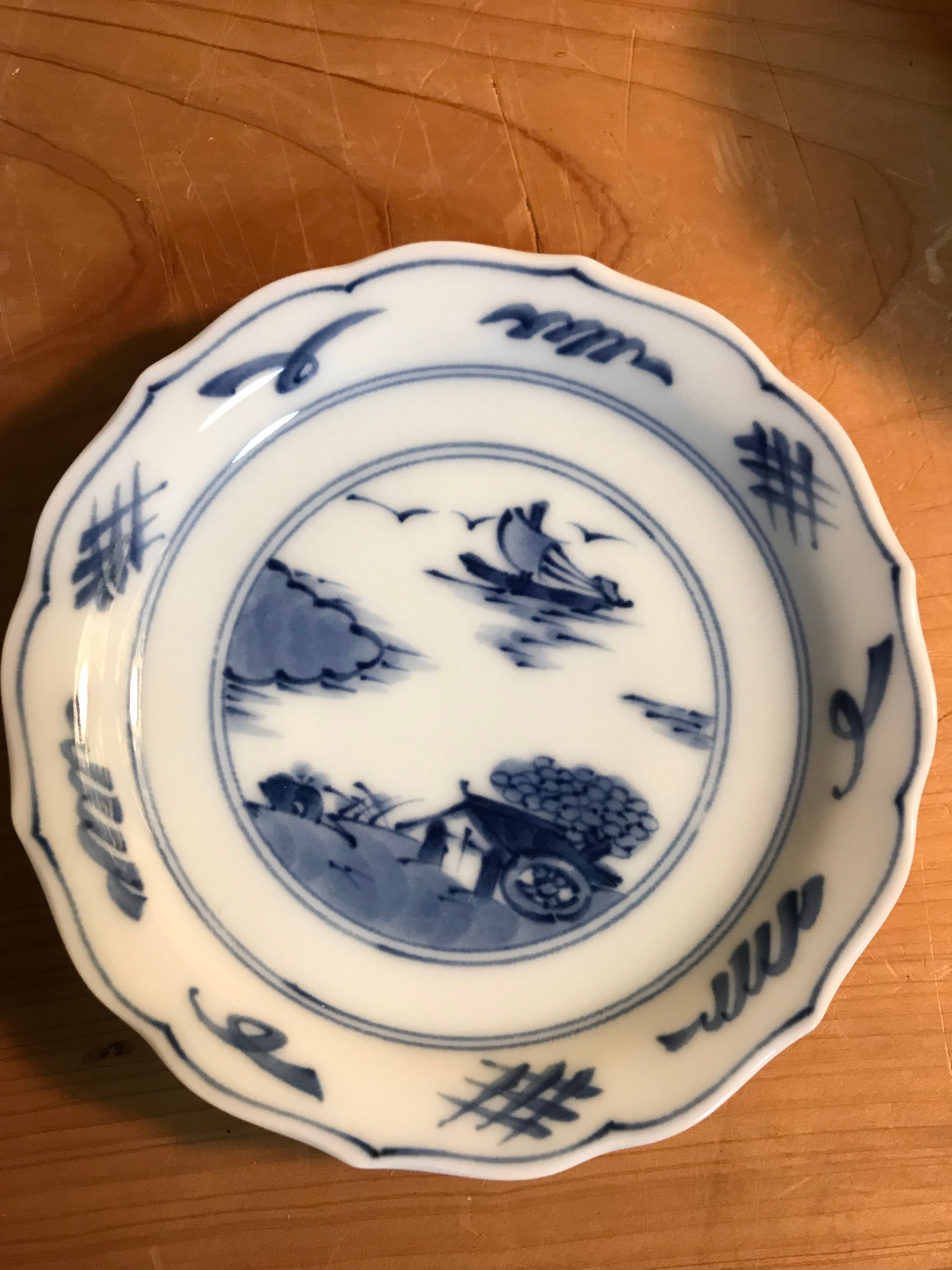 Blue Danube ブルーダニューブ 洋皿 | 鎌倉梶原陶苑