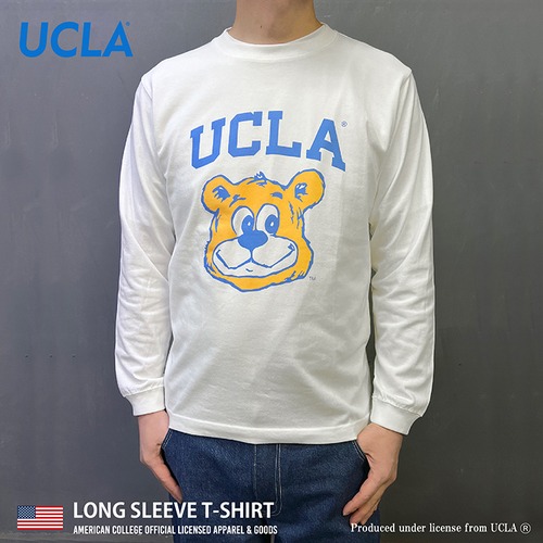 UCLA ユーシーエルエー LONG SLEEVE Tシャツ 5.6oz ロンT メンズ レディース カレッジ ロゴ アメカジ スポーツ アイビー リーグ ブランド