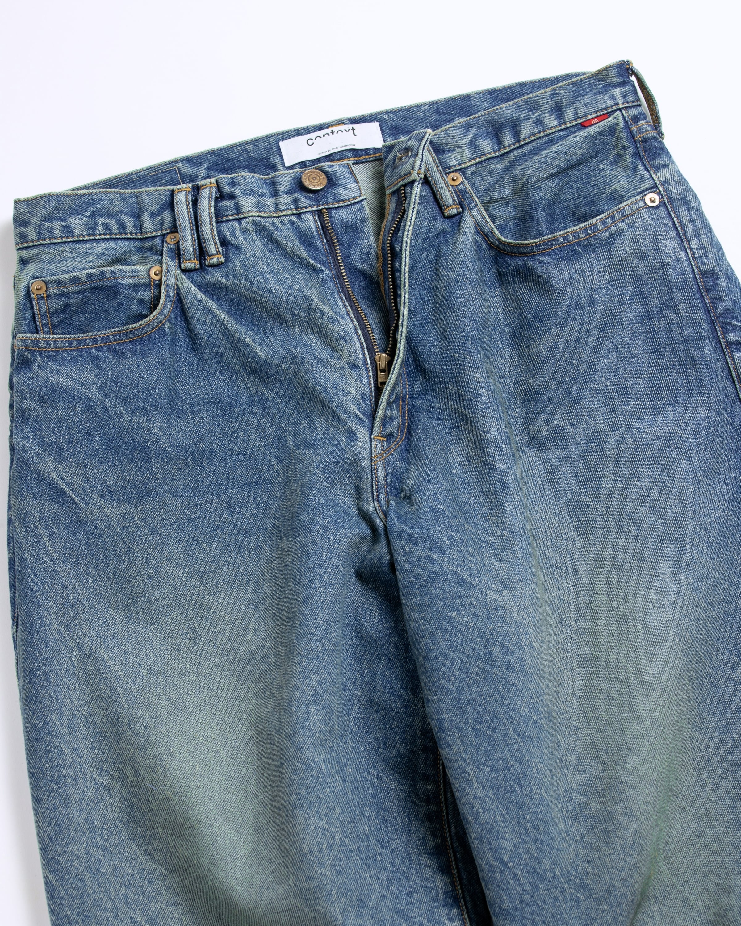 ANACHRONORM/アナクロノーム 80's WIDE 5P PANTS 5Years wash CONTEXT