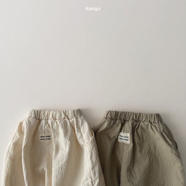 予約⌇amigo / Pin tuck natural pants