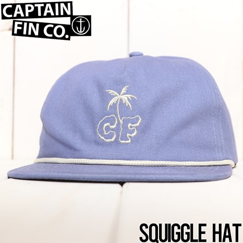 スナップバックキャップ  帽子 CAPTAIN FIN キャプテンフィン SQUIGGLE HAT CH221003