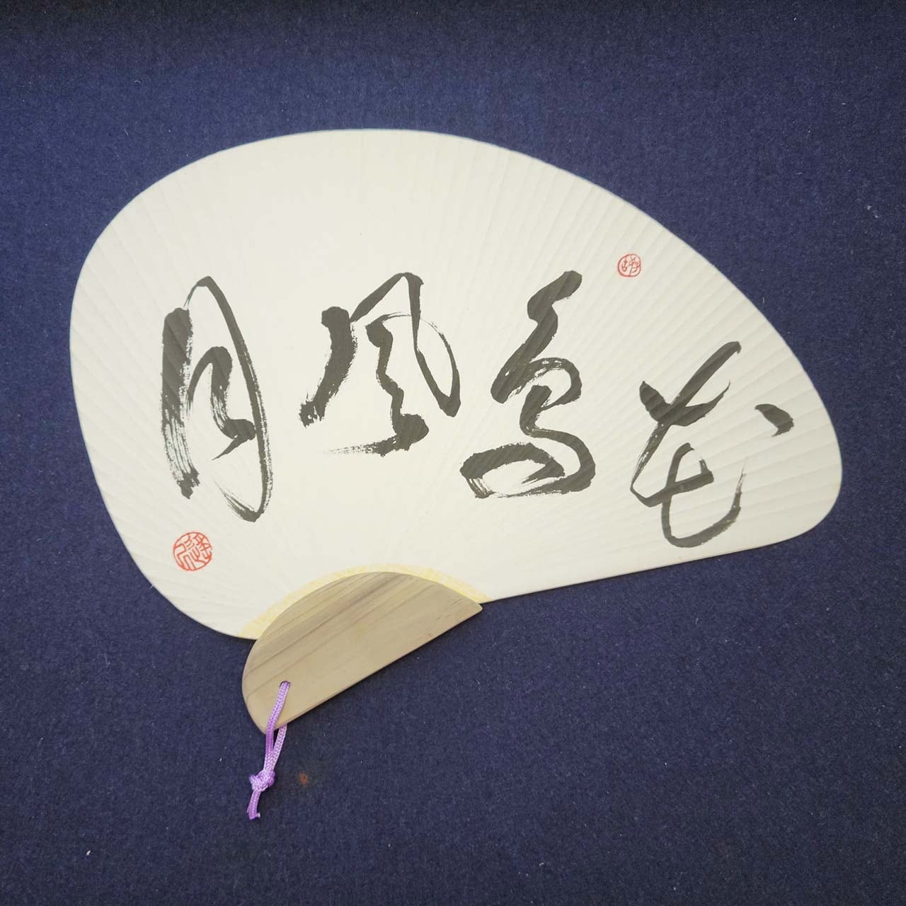 送料無料/プレゼント付♪ 送料無料 時代物『むい原』在銘 手書き花鳥図
