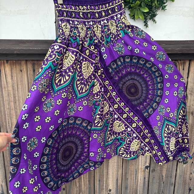 レーヨン2wayアラジンパンツ