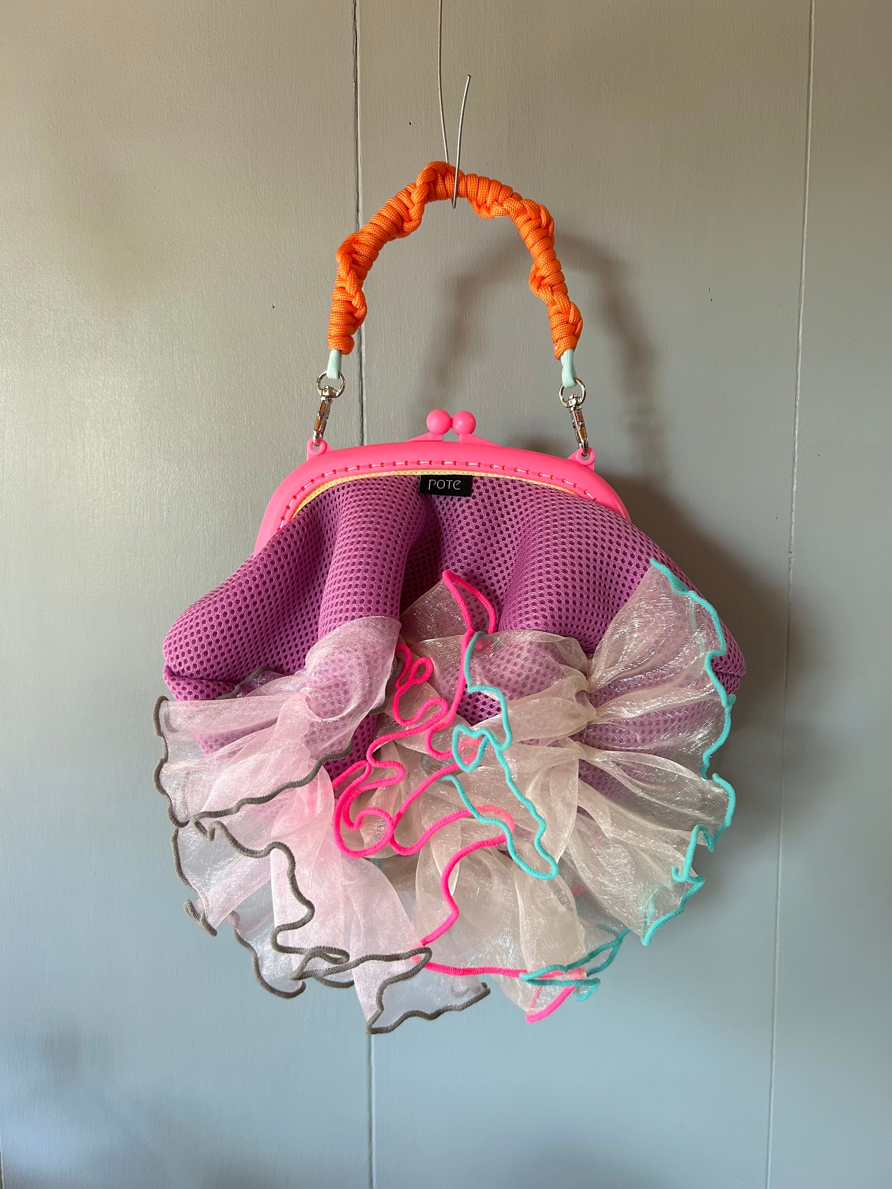 新品、未使用 ゲリラセール 仕立て屋pote MELISSA_Pink_1200x1200.jpg?v= バッグ　ピンク がま口 ハンドバッグ