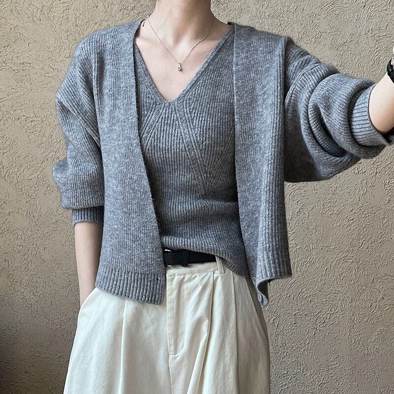 French knit ensemble