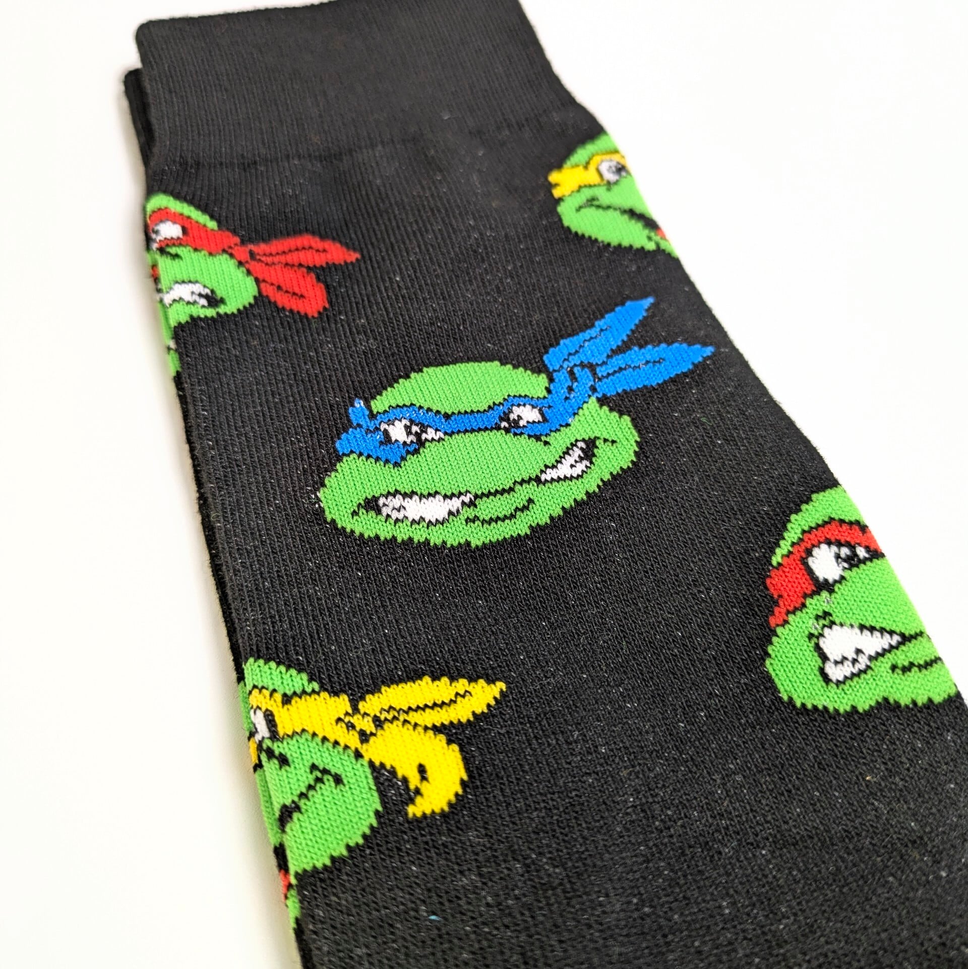 【 crew socks / クルーソックス 】『 Teenage Mutant Ninja Turtles / タートルズ 』 靴下 / ソックス〚アメリカン雑貨 アメトイ〛