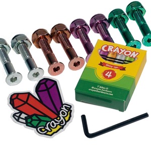 CRAYON hardware SHINY ver. 1インチ（6角）